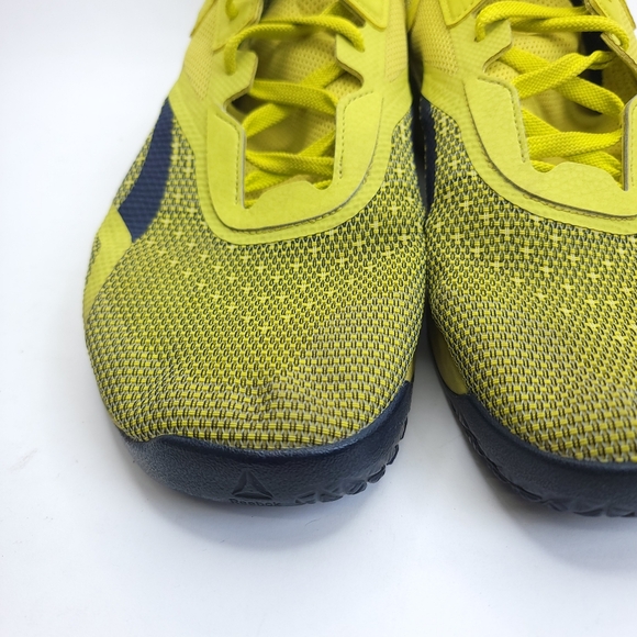 Reebok Nano X Training FW8128 Chartreuse Navy Men shoes Size 13 - Picture 3 of 7